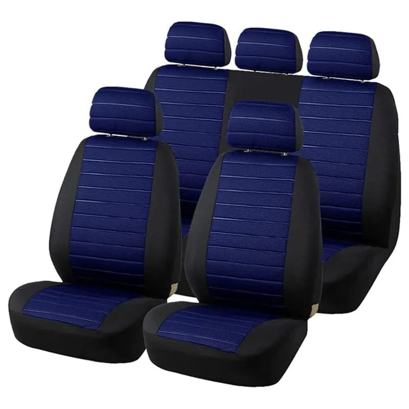 Housses Sièges Voiture Universelles Ensemble Complet Avant Arrière Berline SUV