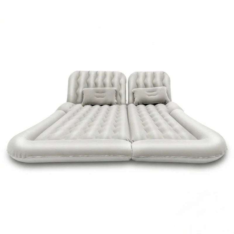 Matelas Gonflable Gris Voiture Universel avec Pompe