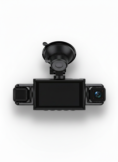 Dashcam 4 Canaux WiFi 1080P Vue 360° Caméra Quadruple