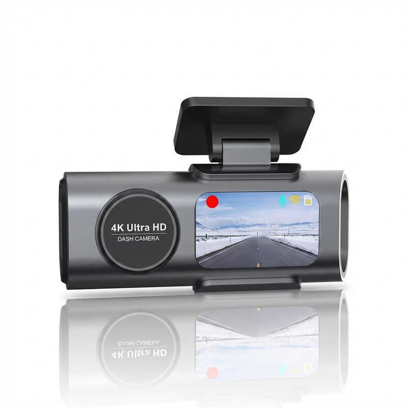 Dashcam 4K UHD Wi-Fi GPS Intégré Vision Nocturne