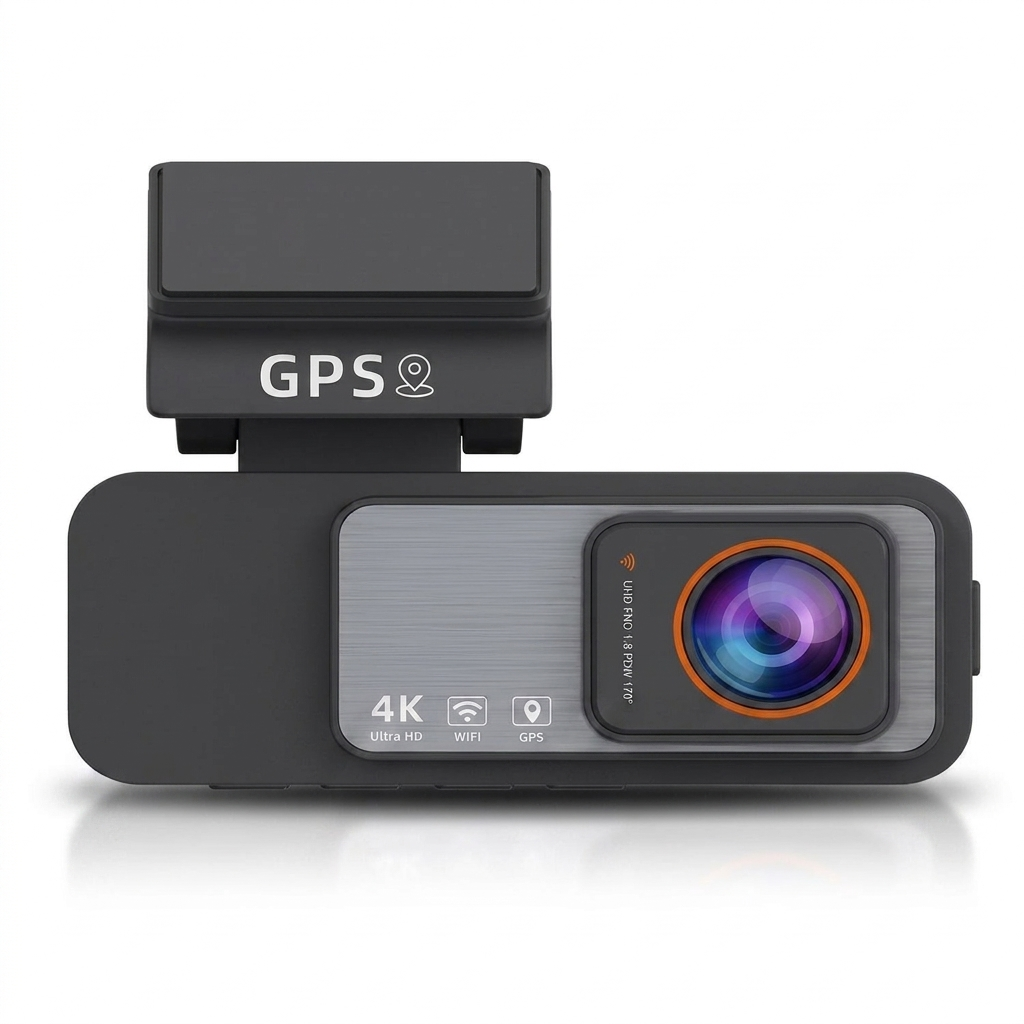 Dashcam Avant/Arrière 4K UHD avec GPS et Wi-Fi