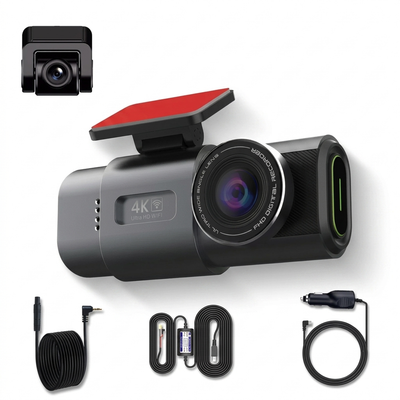 Dashcam 4K UHD Wi-Fi GPS Intégré Vision Nocturne