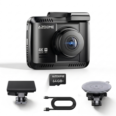 Dashcam 4K GPS Intégré WiFi 6 Vision Starvis WDR